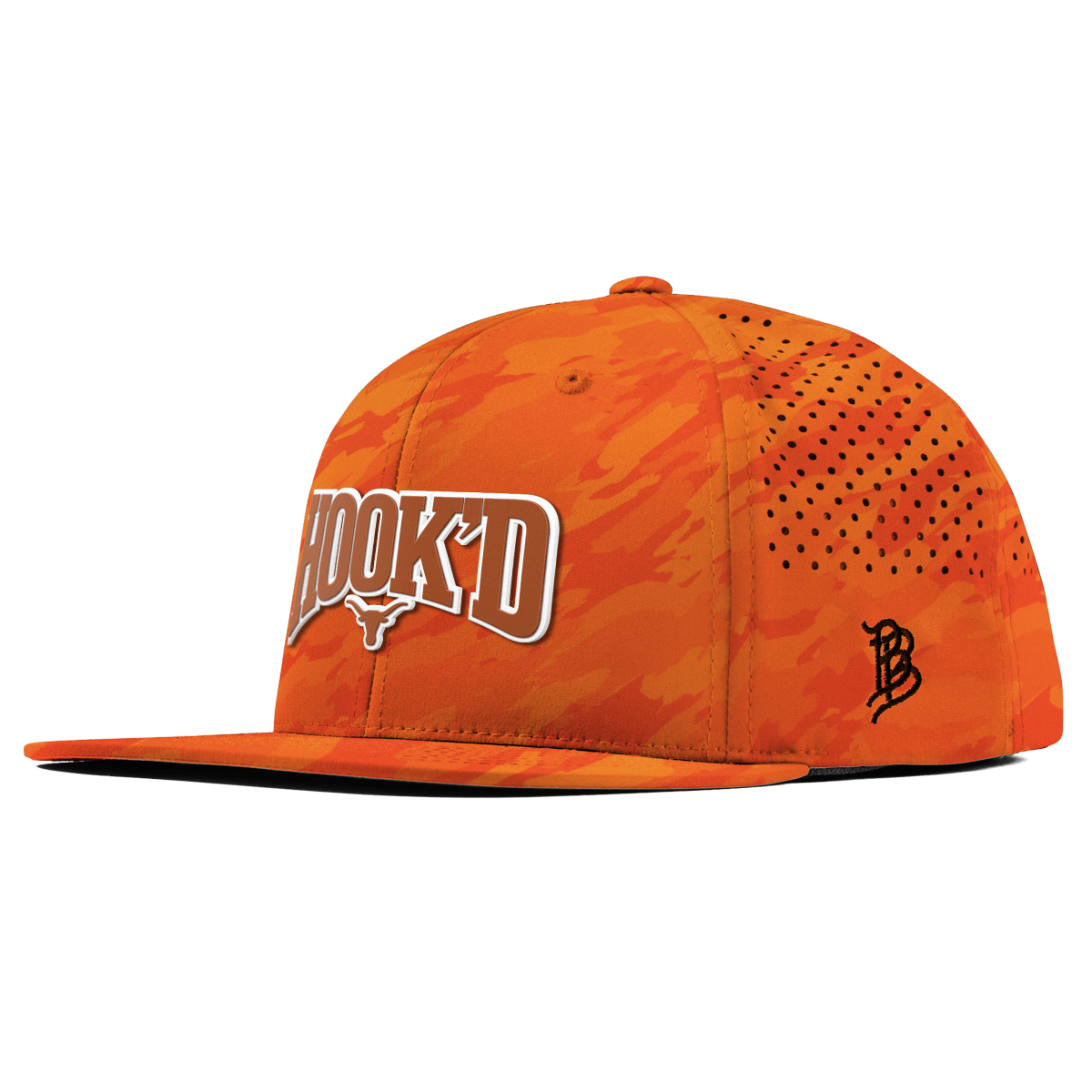 University of Texas "Hook'D" Flat Performance Blaze Orange Camo