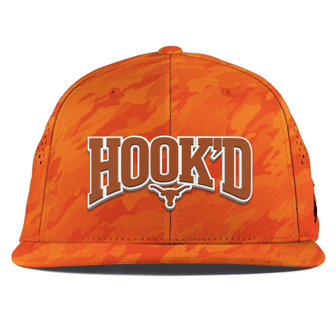 University of Texas "Hook'D" Flat Performance Blaze Orange Camo