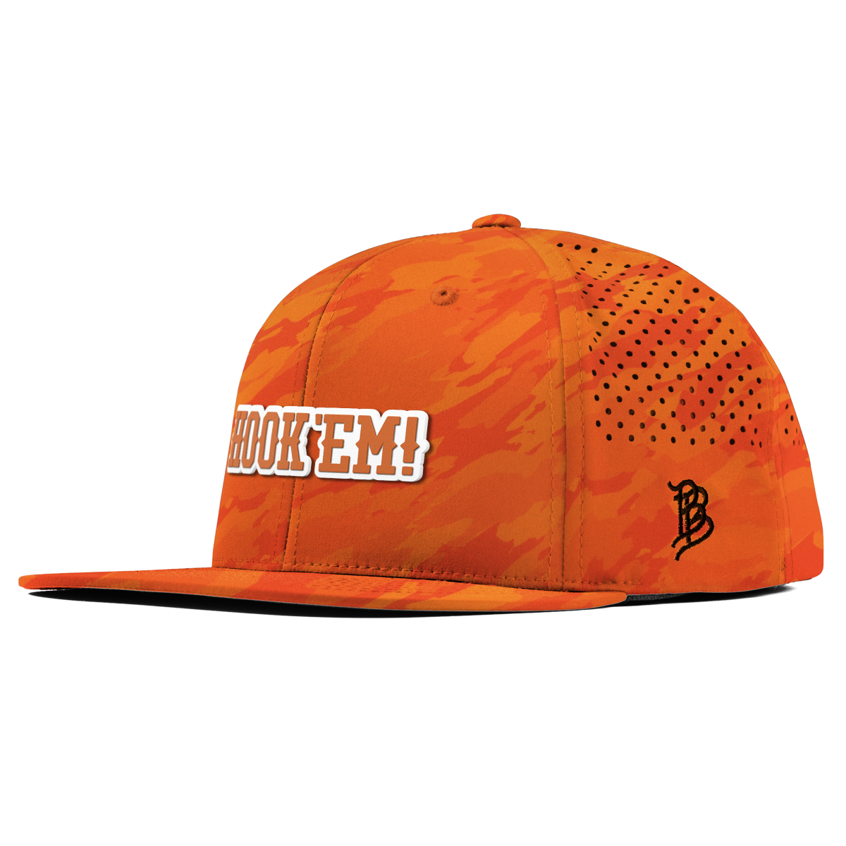 University of Texas "Hook'Em Horns" Flat Performance Blaze Orange Camo