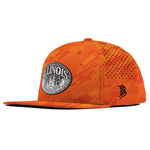 Illinois Traveler Flat Performance Blaze Orange Camo
