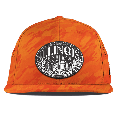 Illinois Traveler Flat Performance Blaze Orange Camo