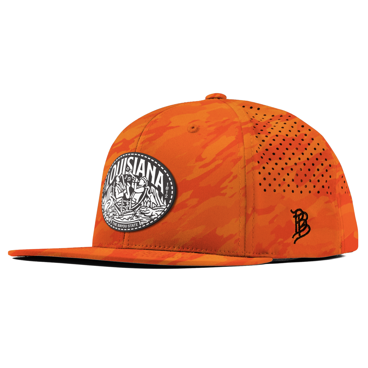 Louisiana Traveler Flat Performance Blaze Orange Camo