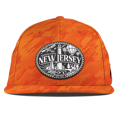 New Jersey Traveler Flat Performance Blaze Orange Camo