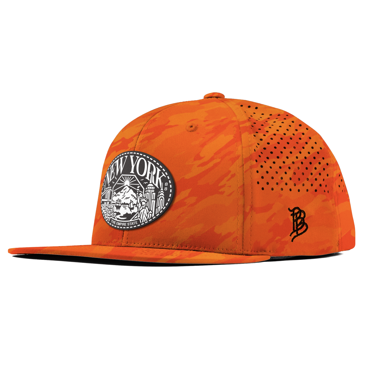 New York Traveler Flat Performance Blaze Orange Camo