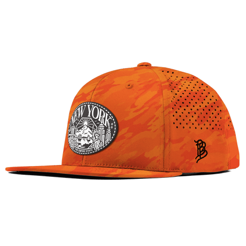 New York Traveler Flat Performance Blaze Orange Camo