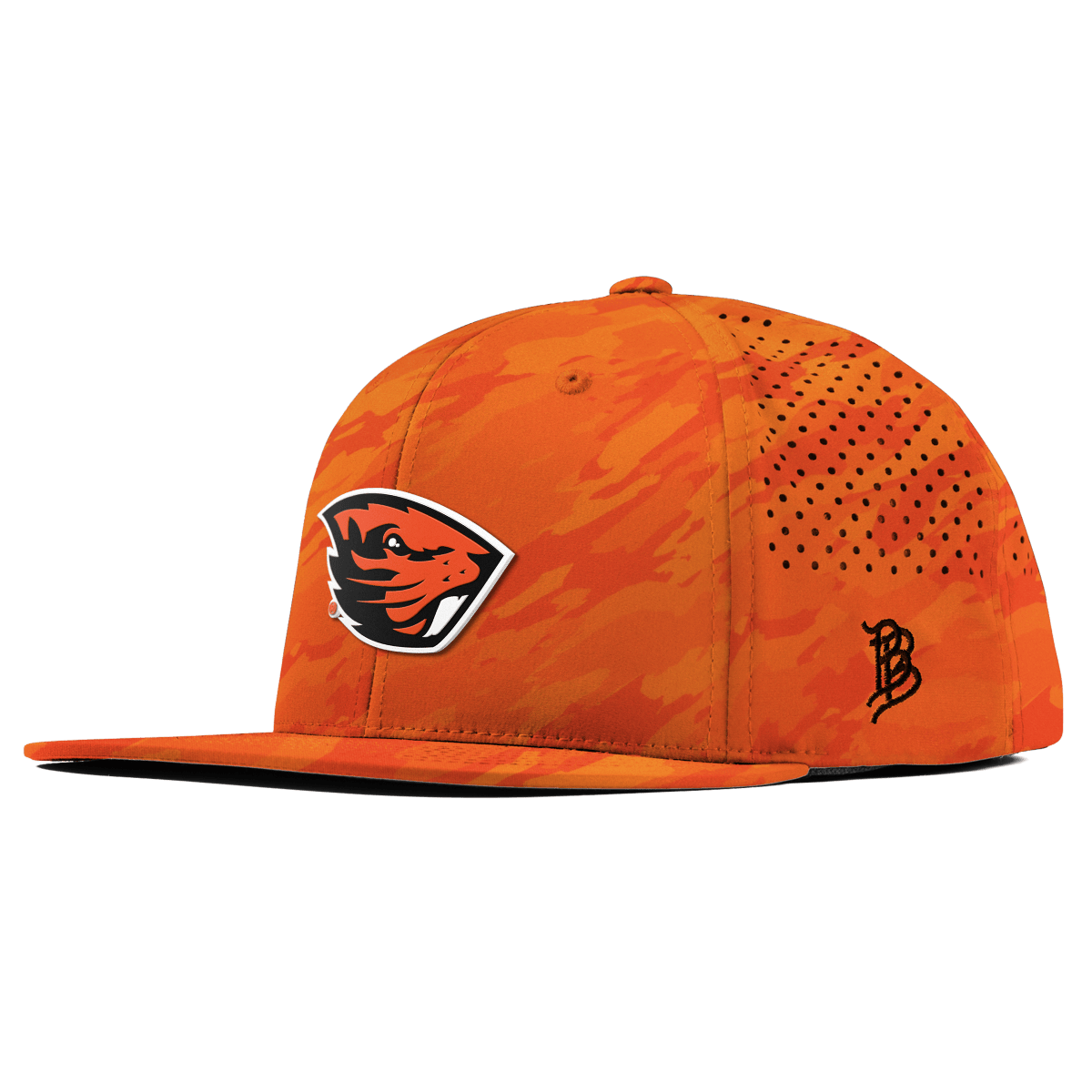 Oregon State University "Oregon State Team Logo" Flat Performance Blaze Orange Camo