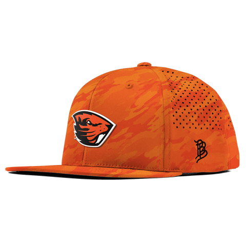 Oregon State University "Oregon State Team Logo" Flat Performance Blaze Orange Camo
