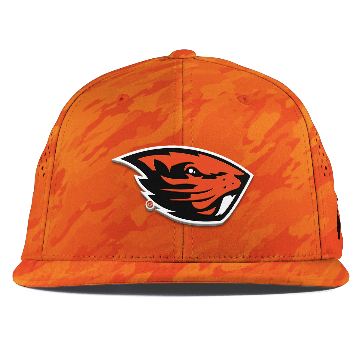 Oregon State University "Oregon State Team Logo" Flat Performance Blaze Orange Camo