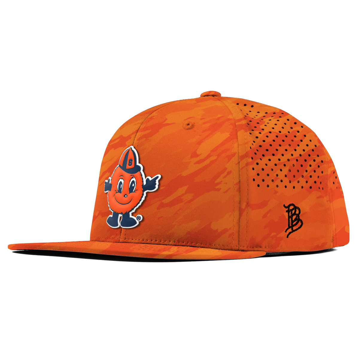 Syracuse University "Otto The Orange" Flat Performance Blaze Orange Camo