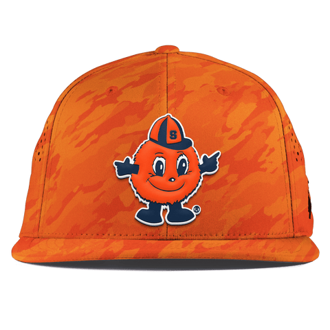Syracuse University "Otto The Orange" Flat Performance Blaze Orange Camo