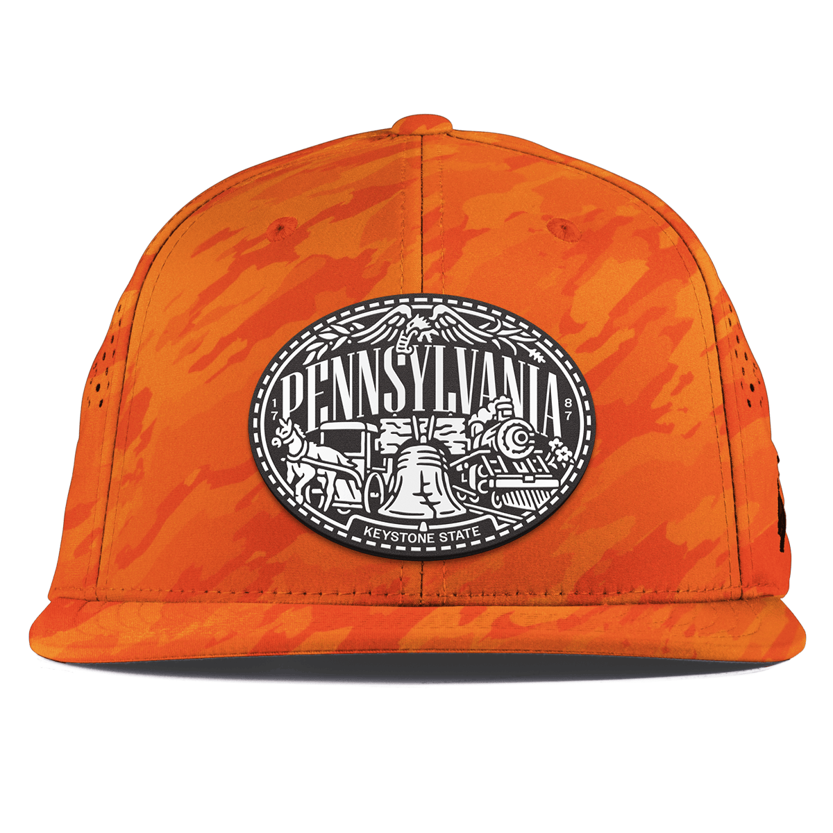 Pennsylvania Traveler Flat Performance Blaze Orange Camo