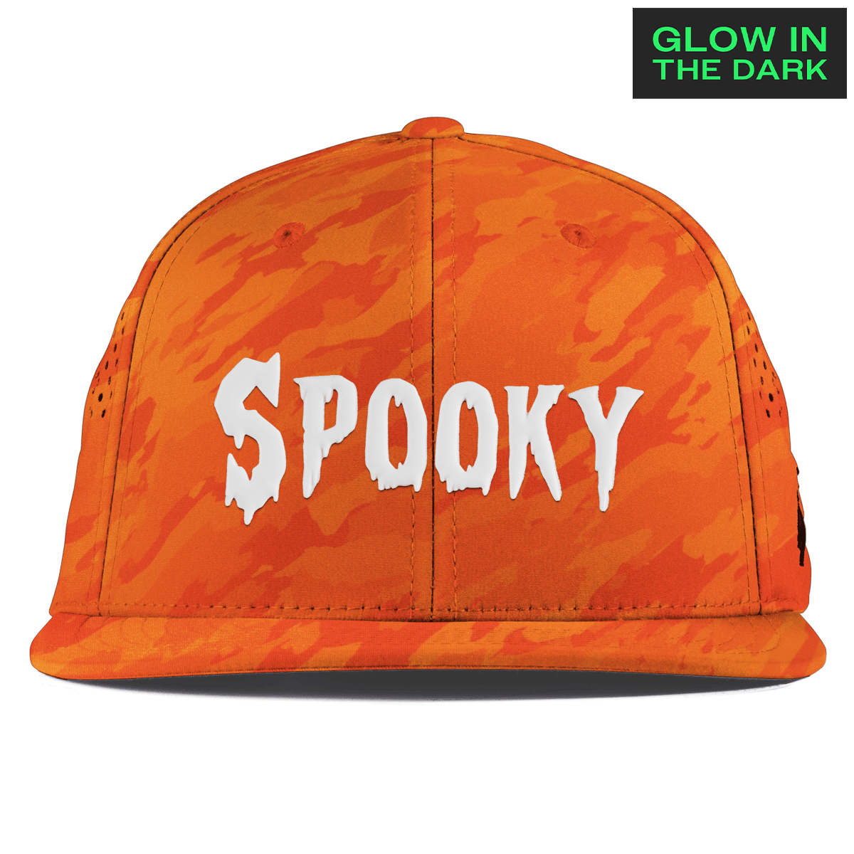 Spooky Glow Flat Performance Blaze Orange Camo