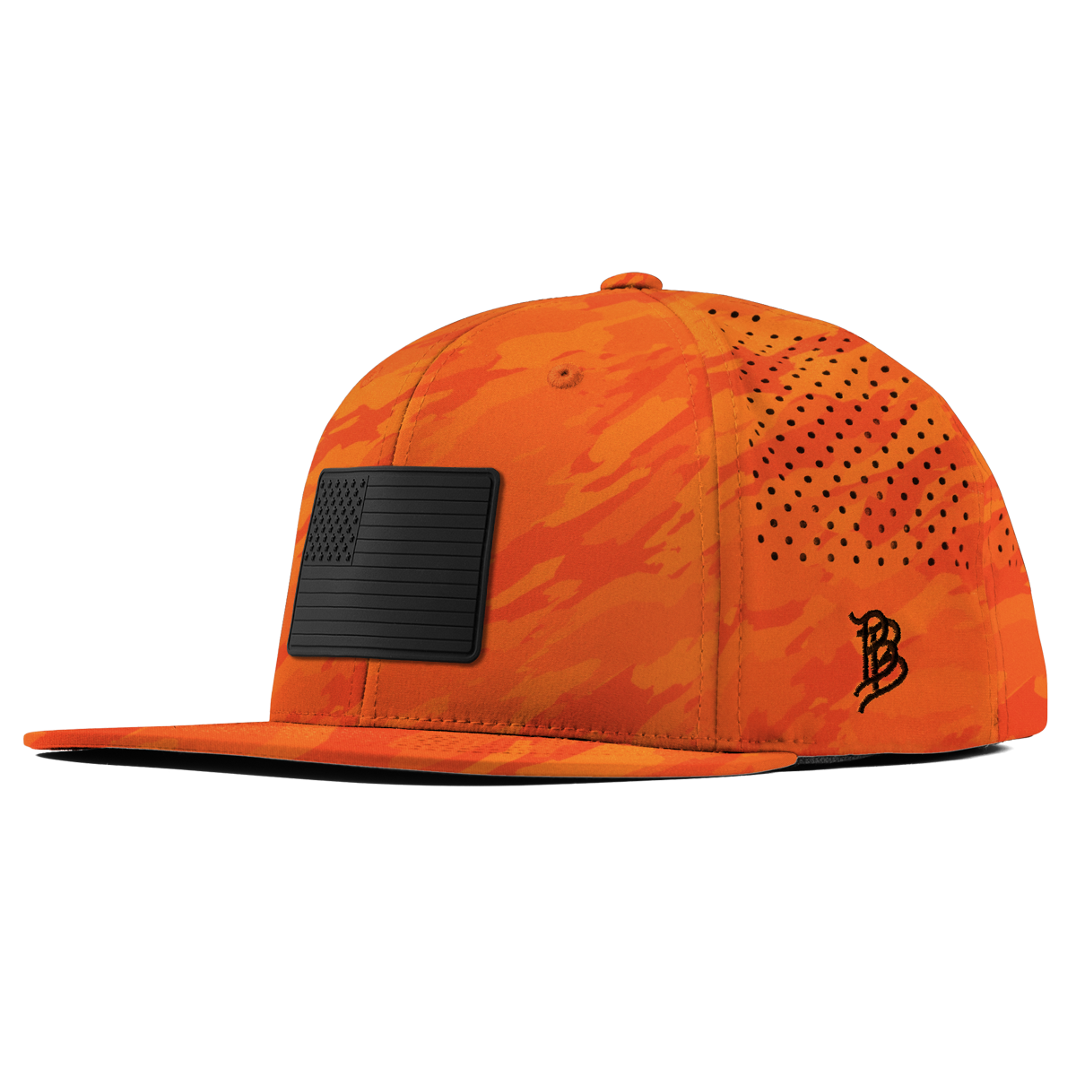 Onyx Old Glory Flat Performance Blaze Orange Camo