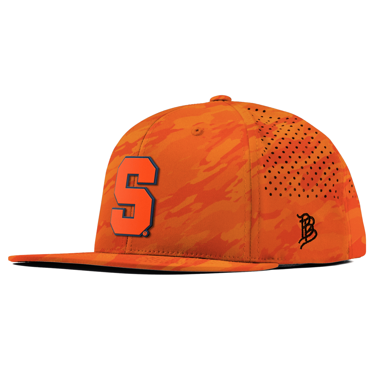 Syracuse University "Syracuse Orange Block" Flat Performance Blaze Orange Camo