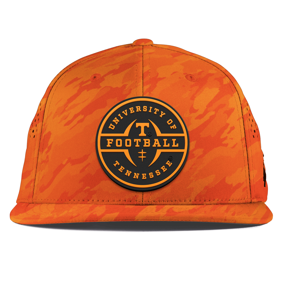 University of Tennessee "Tennessee Football Legacy" Flat Performance Blaze Orange Camo