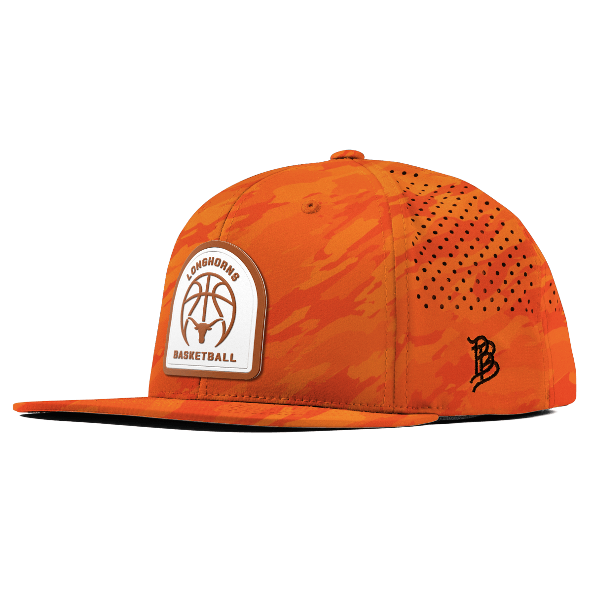 University of Texas "Texas Basketball" Flat Performance Blaze Orange Camo