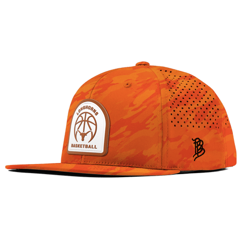 University of Texas "Texas Basketball" Flat Performance Blaze Orange Camo