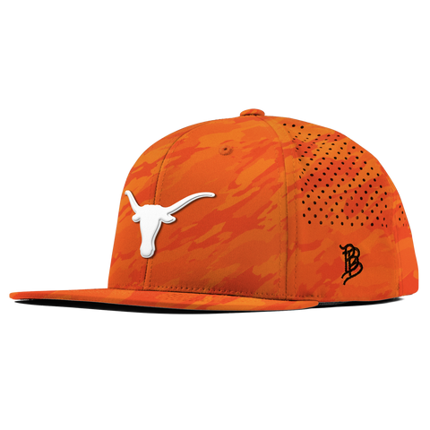 University of Texas "Vintage Texas Longhorn" Flat Performance Blaze Orange Camo