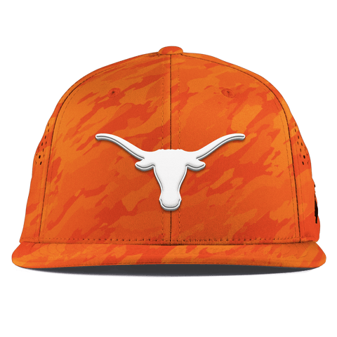 University of Texas "Vintage Texas Longhorn" Flat Performance Blaze Orange Camo