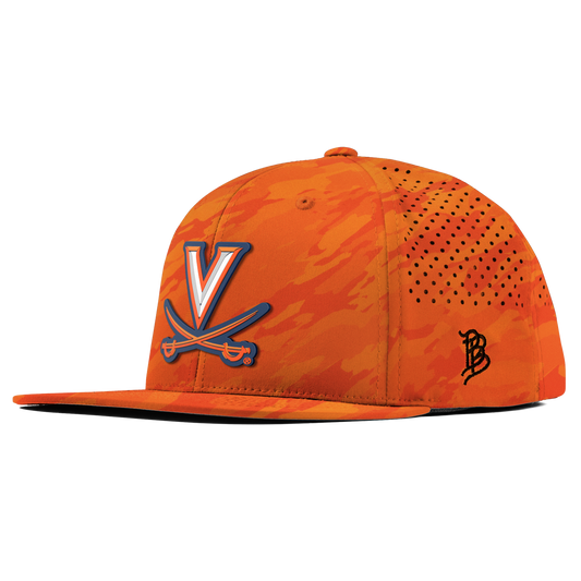 University of Virginia "Virginia Team Logo" Flat Performance Blaze Orange Camo