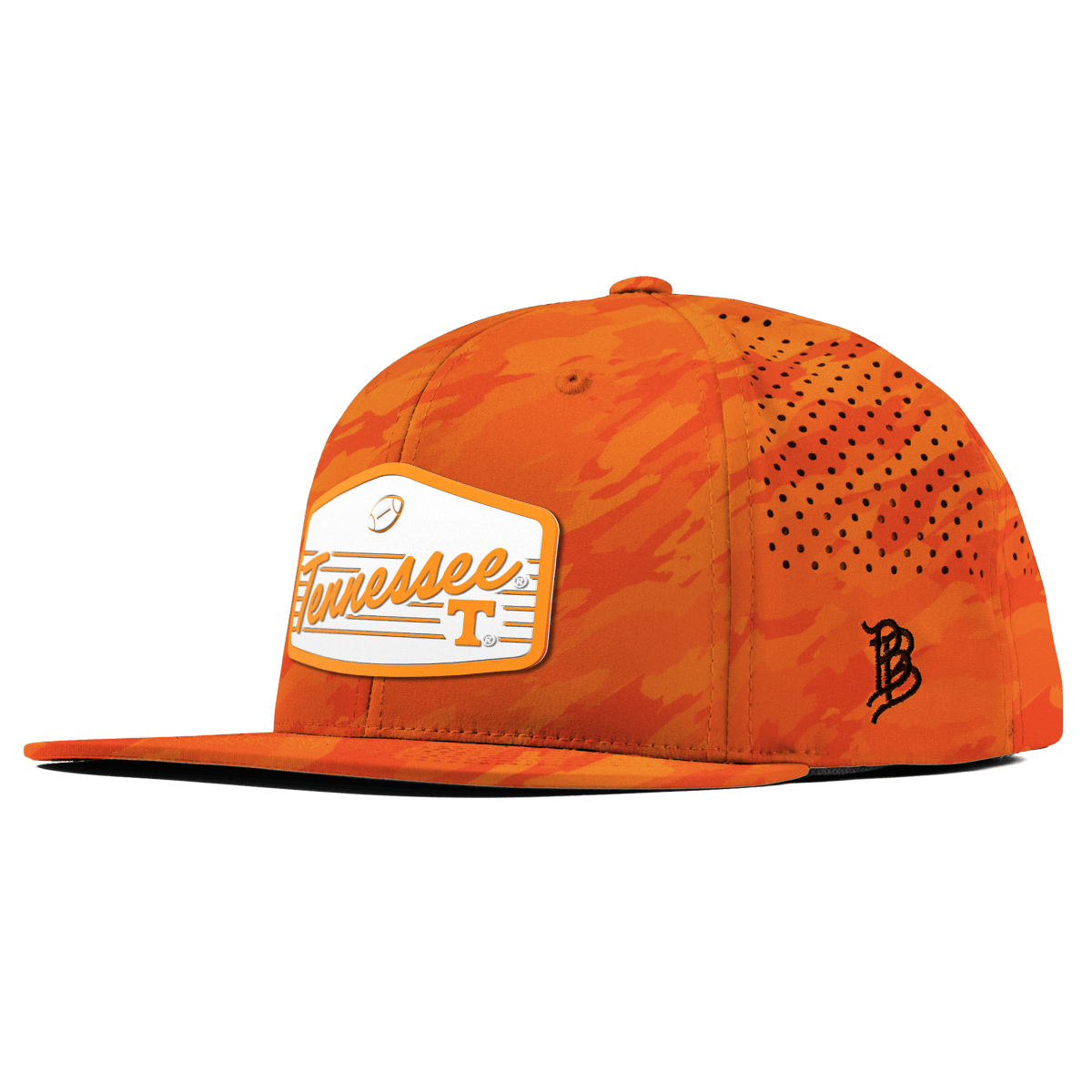 University of Tennessee "Volunteers Football" Flat Performance Blaze Orange Camo