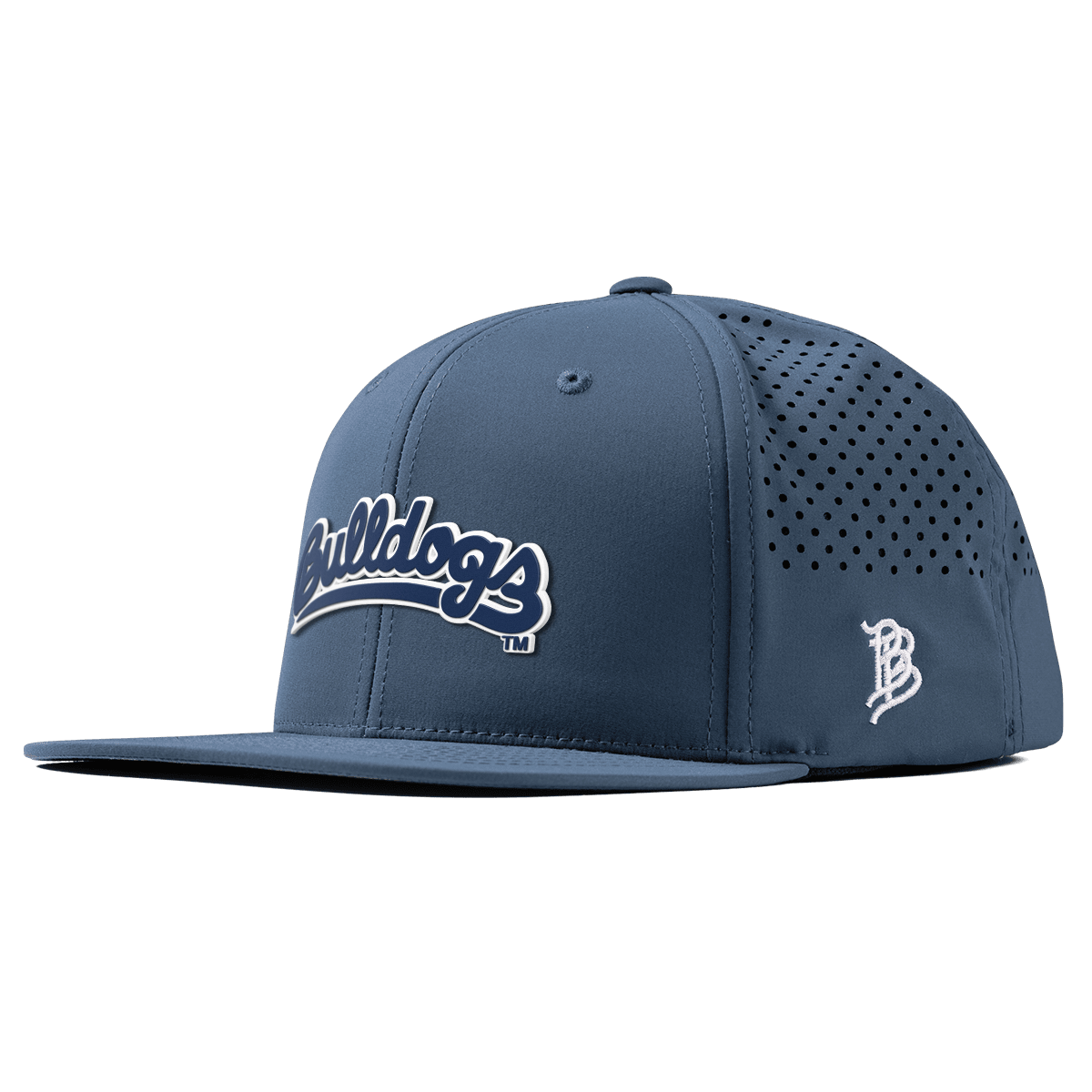 Fresno State University "Bulldogs Script Navy" Flat Performance Orion