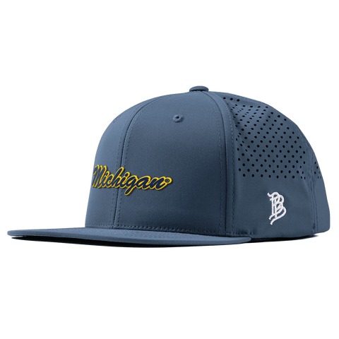 University of Michigan "Michigan Script" Flat Performance Orion