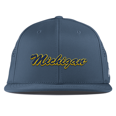 University of Michigan "Michigan Script" Flat Performance Orion