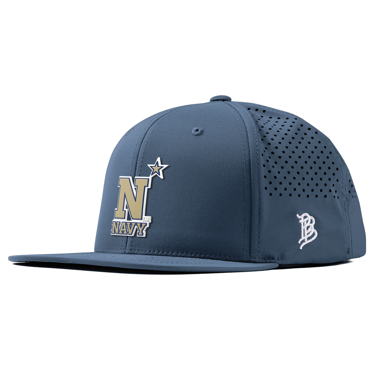 United States Naval Academy "Naval Academy Team Logo Gold" Flat Performance Orion