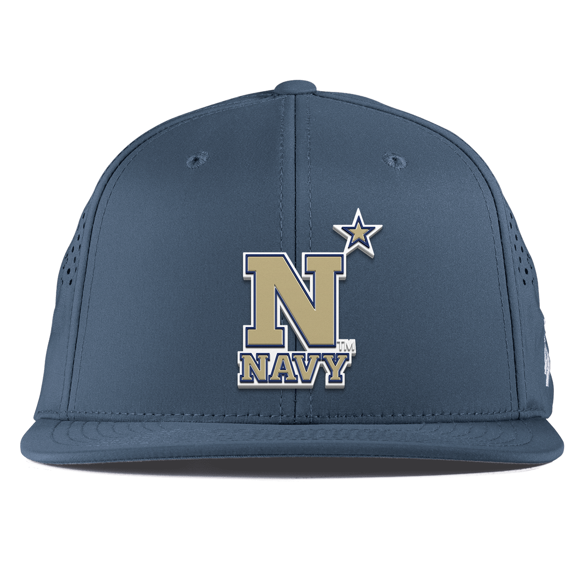 United States Naval Academy "Naval Academy Team Logo Gold" Flat Performance Orion