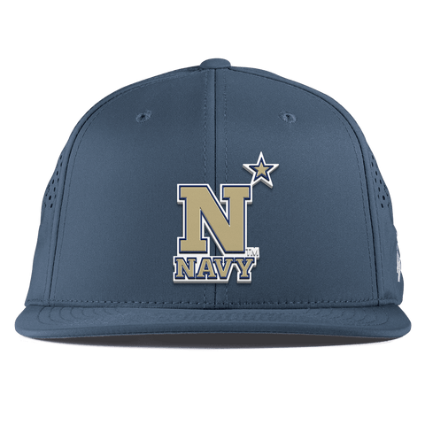 United States Naval Academy "Naval Academy Team Logo Gold" Flat Performance Orion