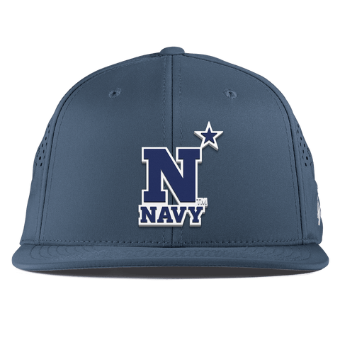 United States Naval Academy "Naval Academy Team Logo Navy" Flat Performance Orion