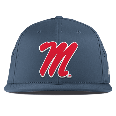 University of Mississippi "Ole Miss Block M Red" Flat Performance Orion