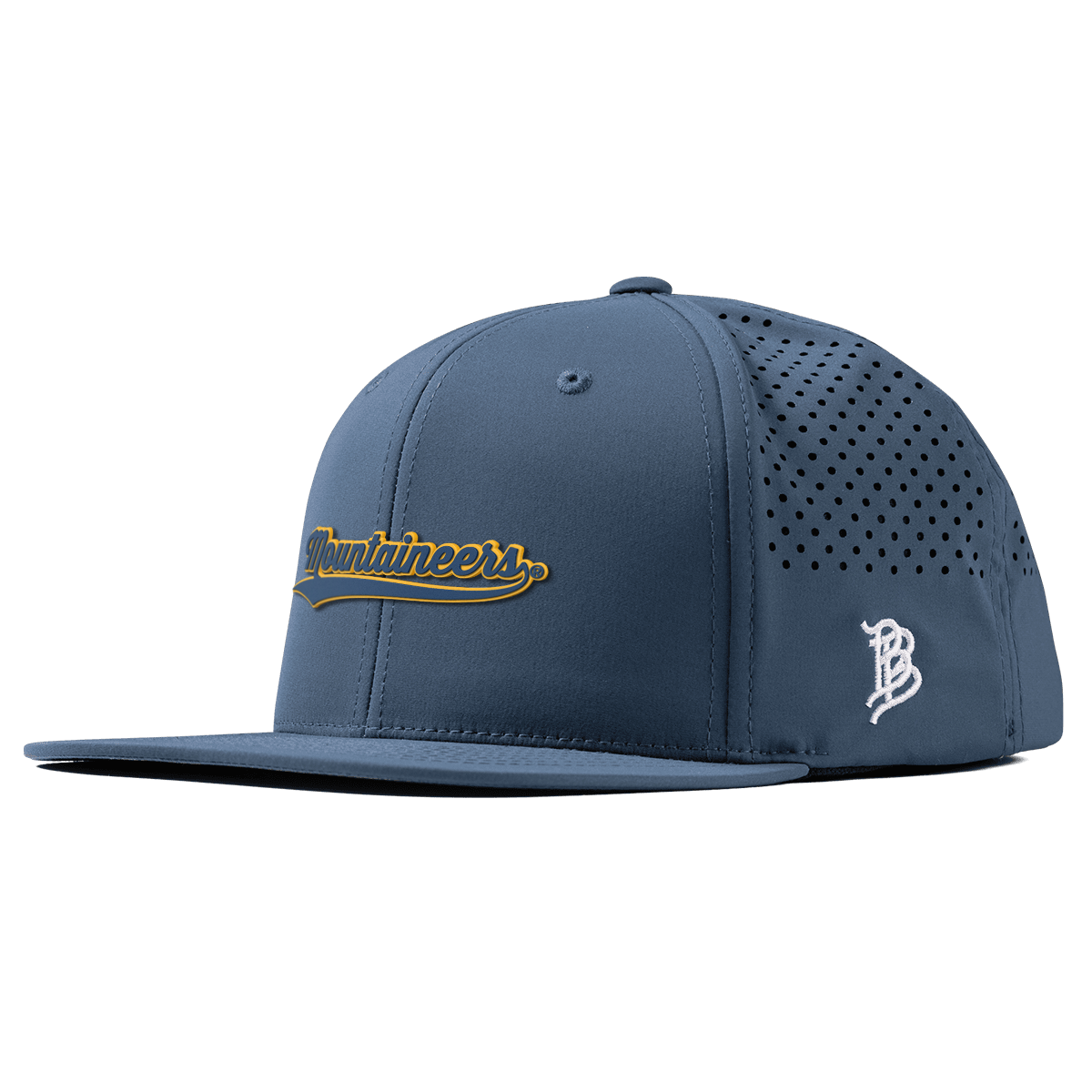 West Virginia University "West Virginia Mountaineers Script" Flat Performance Orion