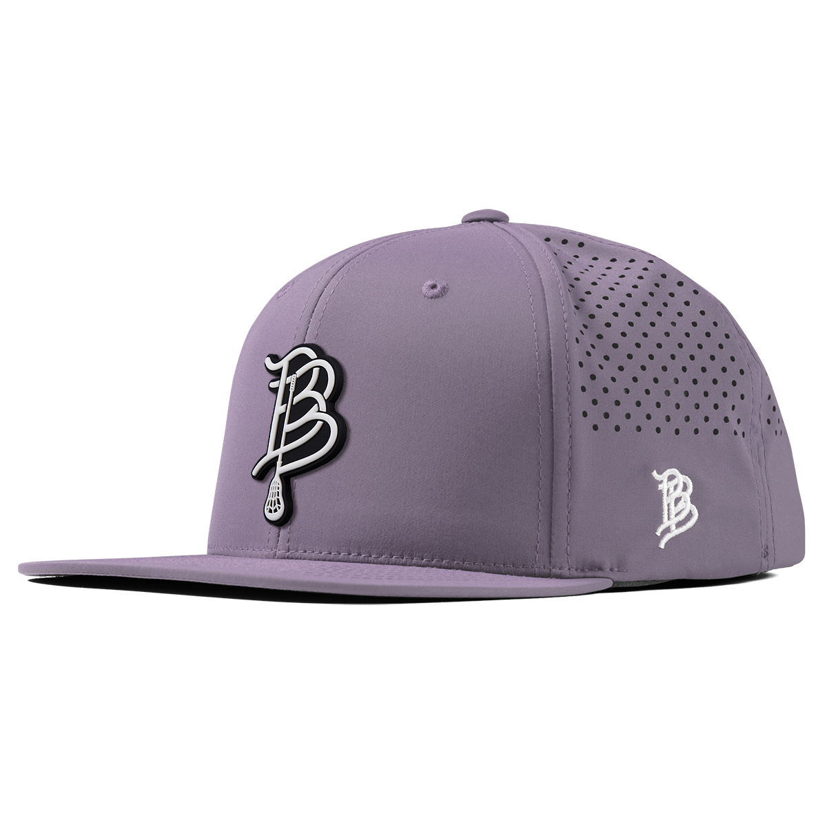 BB Lacrosse Cutout PVC Flat Performance Purple
