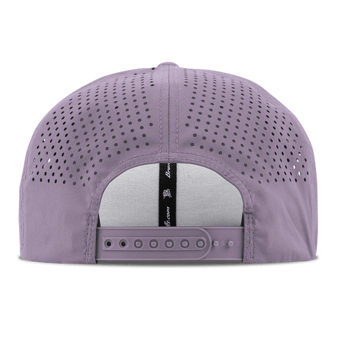 Dad Life Script Flat Performance Back Purple