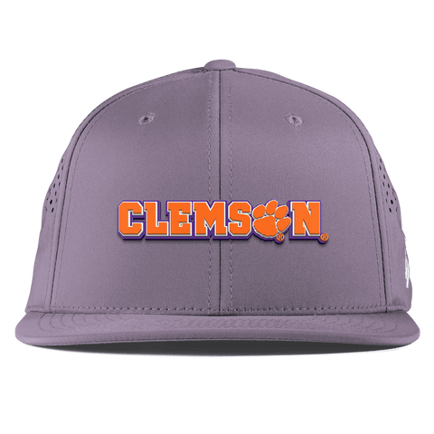 Clemson University "Clemson Block" Flat Performance Purple
