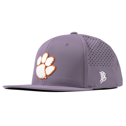 Clemson University "Clemson Tigers Paw" Flat Performance Purple