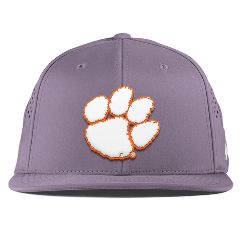 Clemson University "Clemson Tigers Paw" Flat Performance Purple