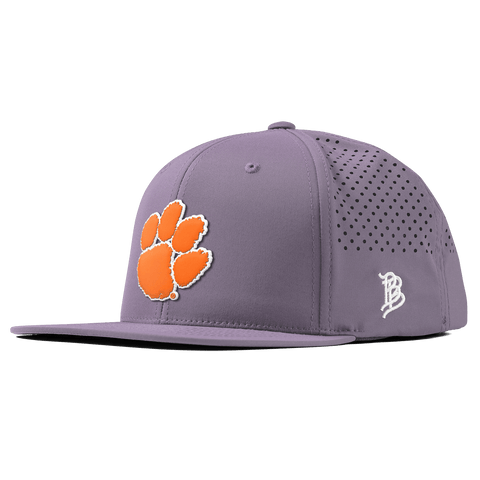 Clemson University "Clemson Tiger Paw" Flat Performance Purple