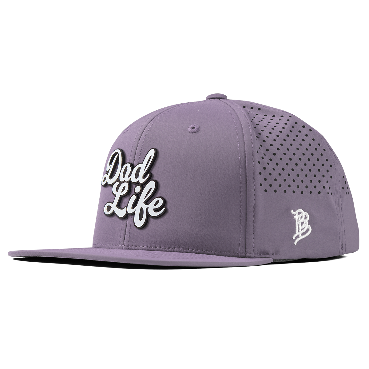 Dad Life Script Flat Performance Purple