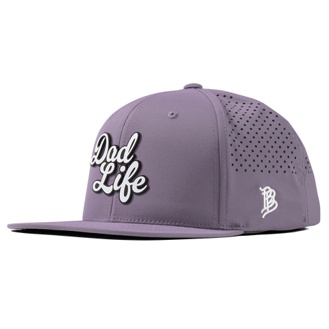 Dad Life Script Flat Performance Purple