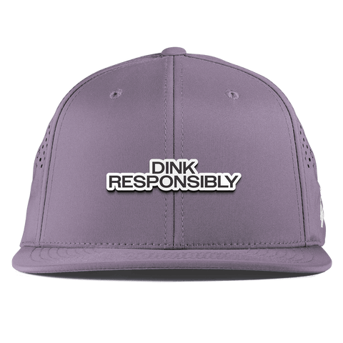 Dink Responsibly Flat Performance Purple