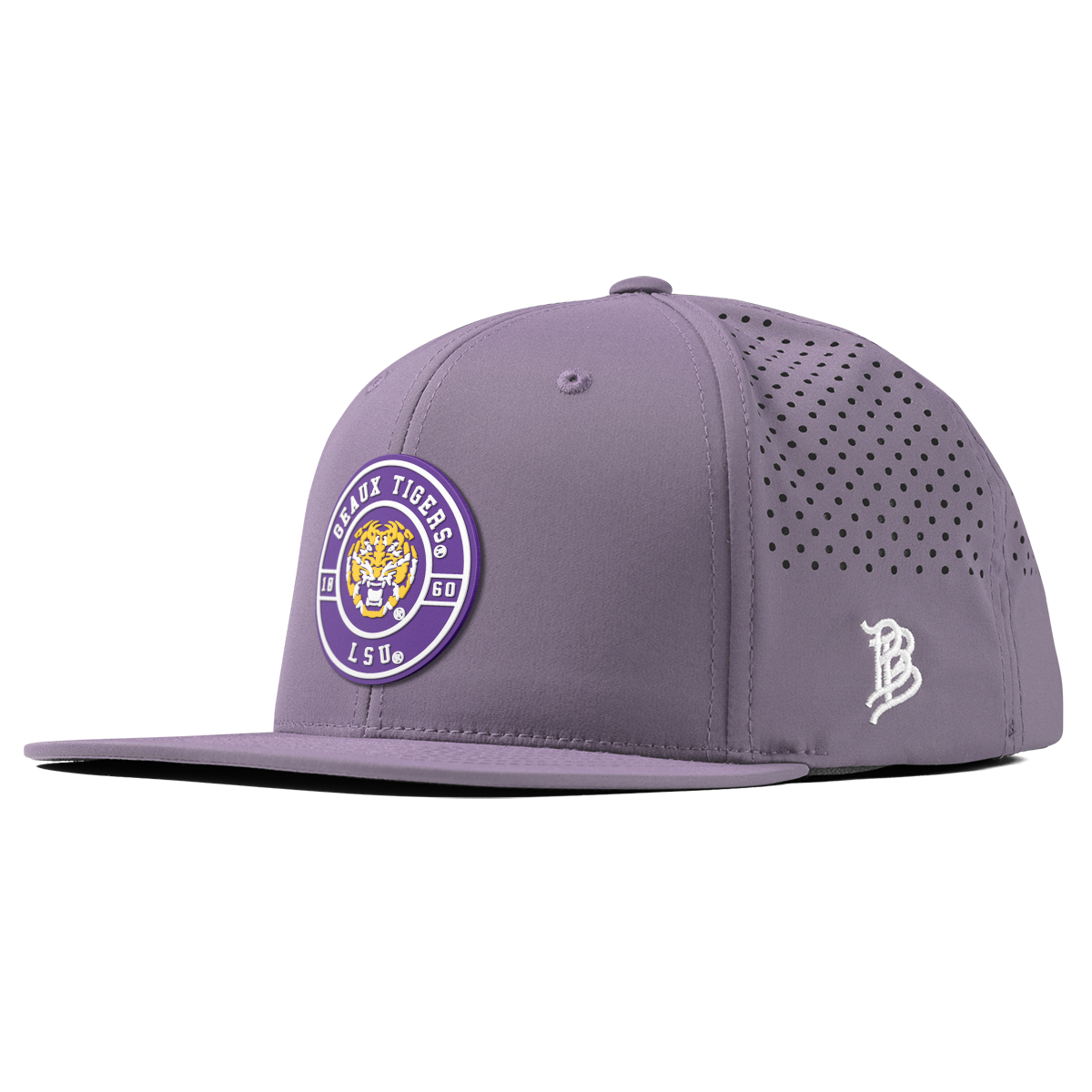 Louisiana State University "Geaux LSU Tigers" Flat Performance Purple