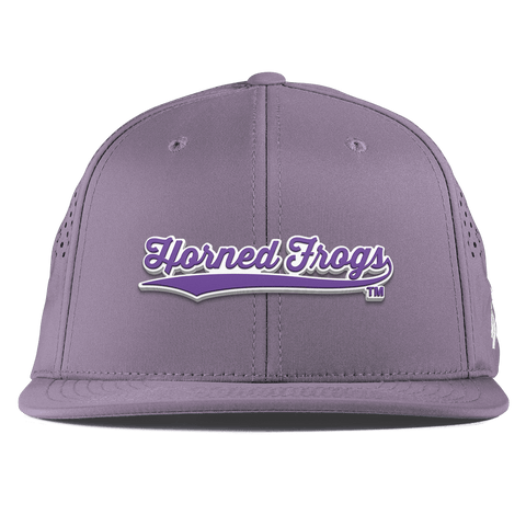 Texas Christian University "TCU Horned Frogs Scripts" Flat Performance Purple