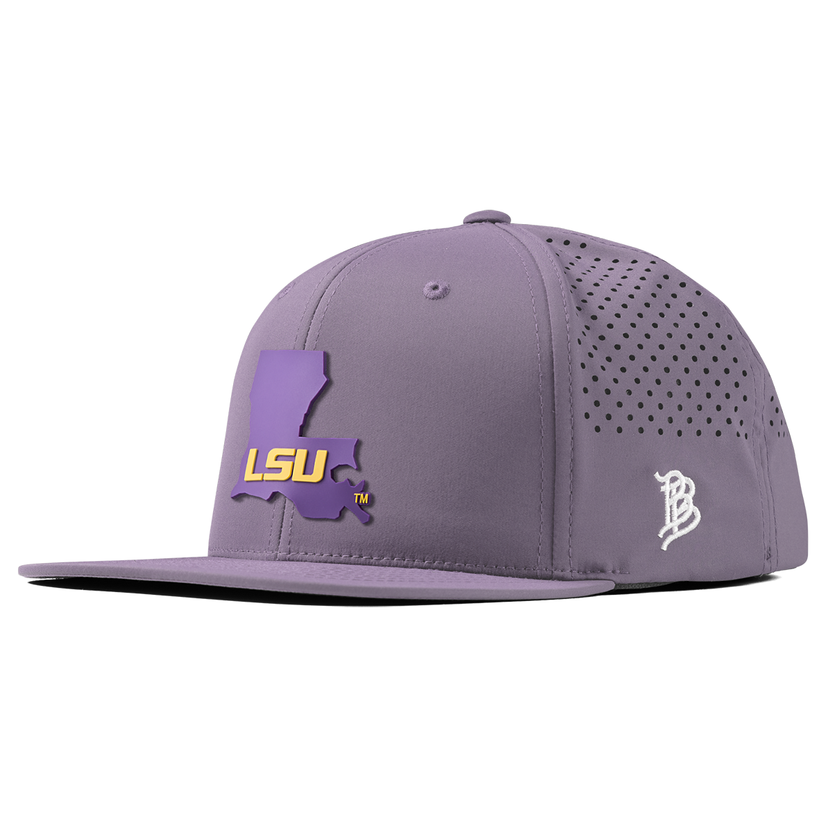 Louisiana State University "LSU State" Flat Performance Purple