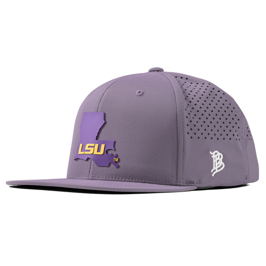 Louisiana State University "LSU State" Flat Performance Purple