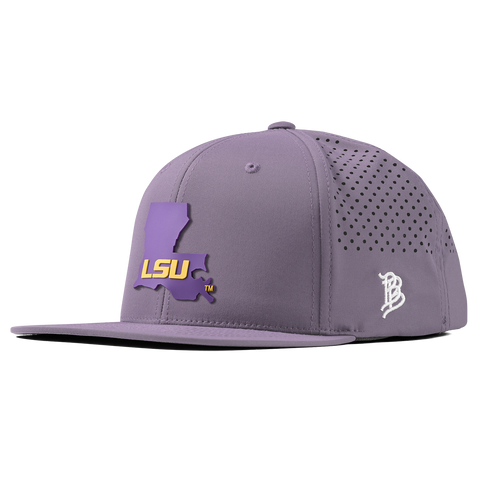 Louisiana State University "LSU State" Flat Performance Purple