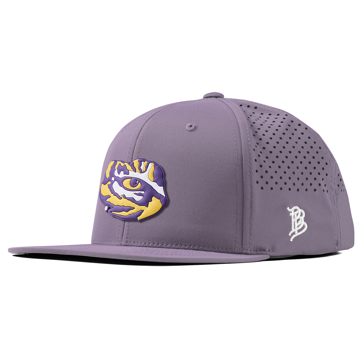 Louisiana State University "LSU Tiger Team Logo" Flat Performance Purple