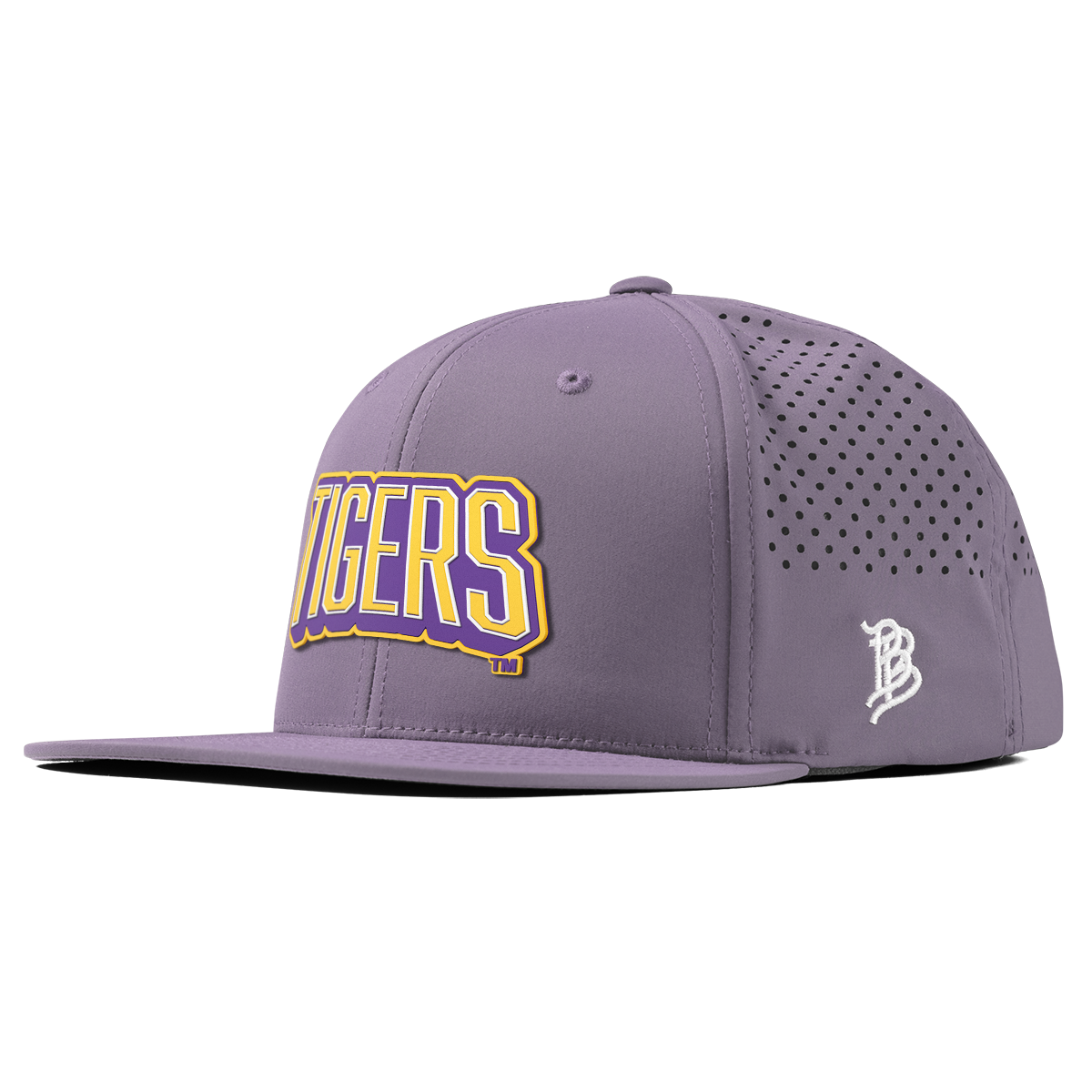 Louisiana State University "LSU Tigers Block" Flat Performance Purple